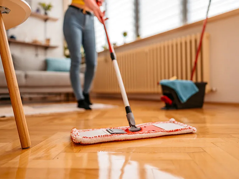 What is Dry Mopping?