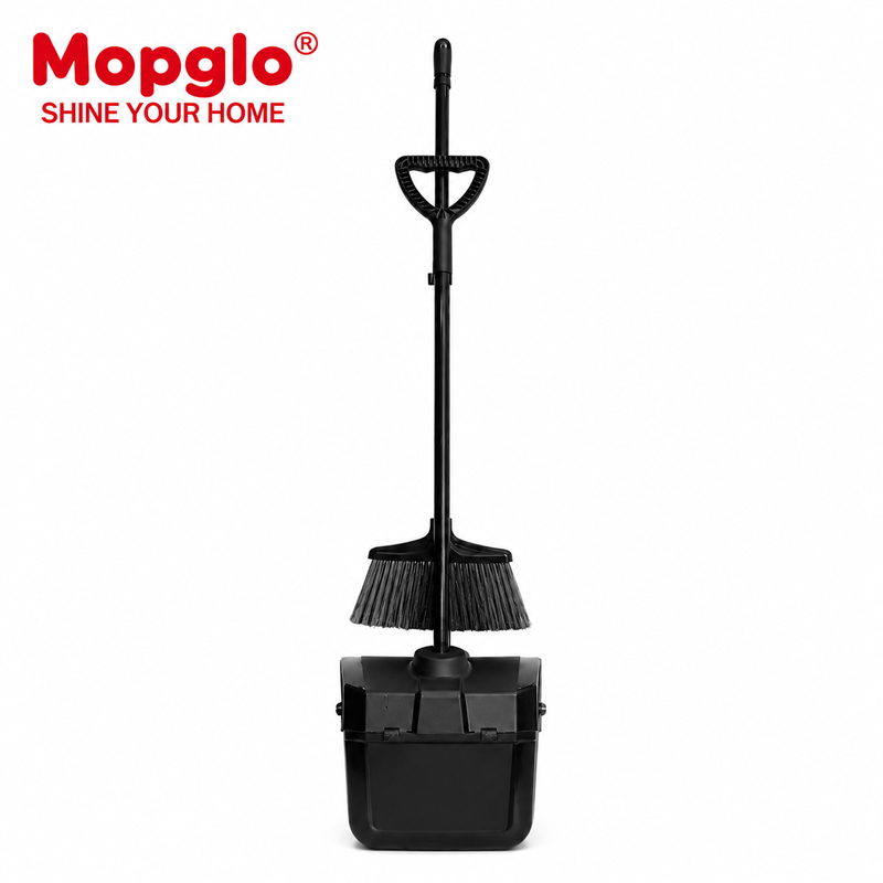 Folding Broom And Dustpan Combination